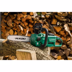 Hikoki CS3630DBW4Z tronçonneuse Noir, Vert