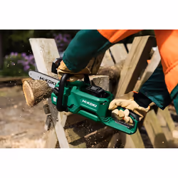 Hikoki CS3630DBW4Z tronçonneuse Noir, Vert - Vue supplémentaire 6