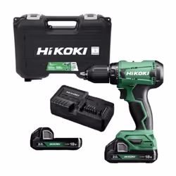 Perceuse visseuse sans fil performante 50Nm - HIKOKI DS18DAWCZ Découvrez la perceuse visseuse Hikoki DS18DAWCZ : l'outil poly ...
