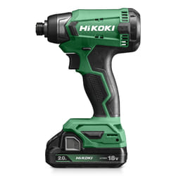 Hikoki WH18DAWCZ visseuse électrique et visseuse à percussion 2700 tr/min Noir, Vert