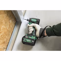 Hikoki WH18DCW4Z visseuse électrique et visseuse à percussion 3400 tr/min Noir, Vert