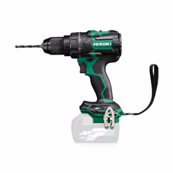 Hikoki DS36DC W2Z, Tournevis électrique, Poignée de pistolet, 1/2", Vert, Crochet, 2200 tr/min