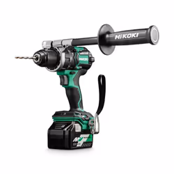Hikoki DV36DC WRZ, Perceuse à poignée pistolet, Sans clé, Sans brosse, 1,3 cm, 2200 tr/min, 11,8 cm