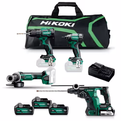 Description générale Le combo set HIKOKI KC18DEWHZ est un ensemble d'outils électroportatifs de haute qualité, parfait pour l ...