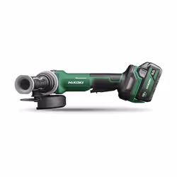 Meuleuse Ø125mm 18V 5,0Ah Brushless - HIKOKI - G1813DFWQZ Inter.homme mort - poignée anti-vib.- Hitcase Un moteur Brushless e ...