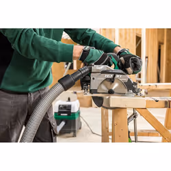 Hikoki C3606DBW2Z scie circulaire portative 16,5 cm Noir, Vert, Gris 5600 tr/min