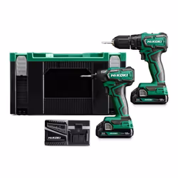 Description générale Optimisez votre productivité avec le pack Hikoki KC18DDWGZ. Ce pack comprend deux outils de qualité : la ...