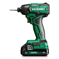 Hikoki WH18DDWRZ visseuse électrique et visseuse à percussion 3200 tr/min Noir, Vert