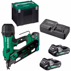 s Cloueur 90mm-18V-5Ah - HIKOKI - NR1890DCAWQZ -Li-ion Brushless-Tête en D bande papier - Hitcase IV Le cloueur HIKOKI NR1890 ...