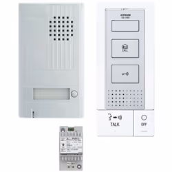 Description générale Ce kit portier audio de la marque Aiphone permet de sécuriser votre logement en facilitant la communicat ...