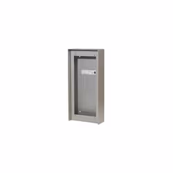 aiphone gt103hb : cadre saillie - 3 modules - avec visière
