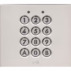 aiphone gtac : module clavier - 100 codes - 2 relais - avec façade avantages et applications : façade mshp (moulée sous haute ...