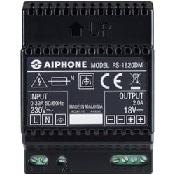 Aiphone - Alimentation PS1820DM 230 Vac / 18 Vcc - 2 a pour kit vidéo 110914