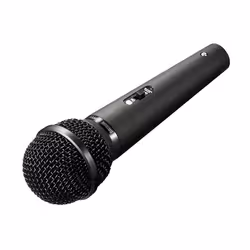 SANWA SUPPLY MM-SPHM1, Microphone de scène/direct, 74 dB, 40 - 14000 Hz, 600 Ohm, Unidirectionnel, Avec fil