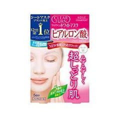 KOSE COSMEPORT CLEAR TURN 4971710308655 masque pour le visage Masque hydratant Femmes Feuilles