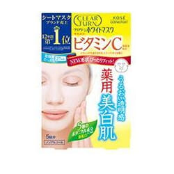 KOSE COSMEPORT CLEAR TURN 4971710309140 masque pour le visage Masque qui soulage des coups de soleil Femmes Feuilles