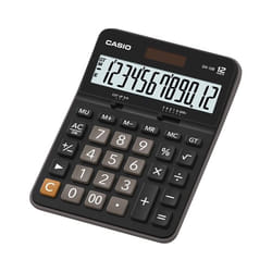 Casio DX-12B calculatrice Bureau Calculatrice basique Noir