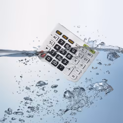 Casio WD-320MT calculatrice Bureau Calculatrice financière Noir, Blanc