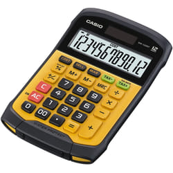 Casio WM-320MT calculatrice Poche Calculatrice à écran Noir, Jaune