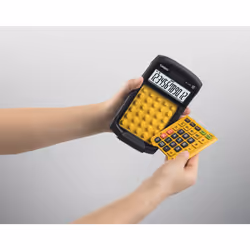 Casio WM-320MT calculatrice Poche Calculatrice à écran Noir, Jaune