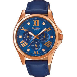 Casio Sheen SHE-3806 Montre bracelet Femelle Quartz Rose doré