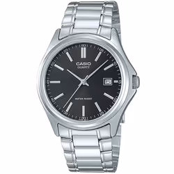Casio Montre Homme Argenté Noir - TU