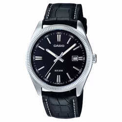 Montre Casio Casio Collection Pour Hommes en Noir - MTP-1302PL-1AVEF