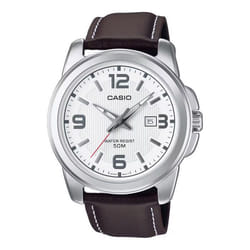 Montre Casio Casio Collection Pour Hommes en Marron - MTP-1314PL-7AVEF
