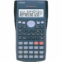 Casio FX-350MS, Poche, Calculatrice scientifique, 2 lignes, Bleu