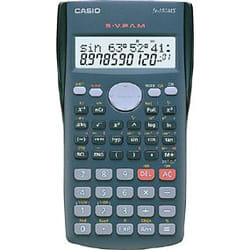 Casio FX-350MS calculatrice Poche Calculatrice scientifique Bleu