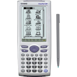 Casio ClassPad 330 calculatrice Calculatrice graphique Argent