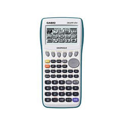 Casio GRAPH35 + USB calculatrice Poche Calculatrice graphique Bleu, Blanc