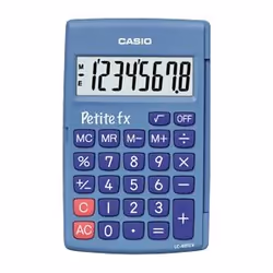 Casio Calculatrice Petit-FX Bleu
