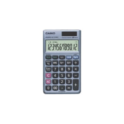 Casio SL-320TER+ calculatrice Poche Calculatrice basique Bleu