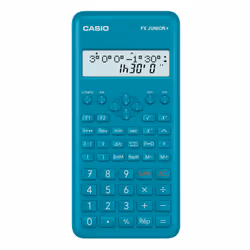 Casio FX JUNIOR+, Poche, Calculatrice scientifique, 12 chiffres, Batterie, Turquoise