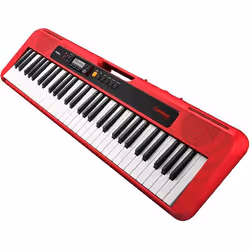 Casio CT-S200 clavier MIDI 61 touche(s) USB Rouge, Blanc