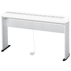Casio CS-68PWE trépied et support pour instruments de musique Clavier Blanc