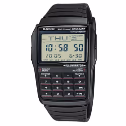 Montre Casio Casio Collection Retro Pour Hommes en Noir - DBC-32-1AES