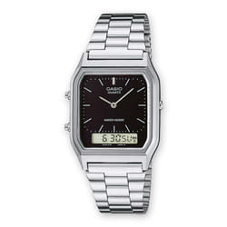 Casio AQ-230A-1DMQYES montre Montre bracelet Unisexe Quartz Argent