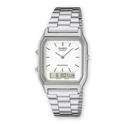 Casio AQ-230A-7DMQYES montre Montre bracelet Unisexe Quartz Argent
