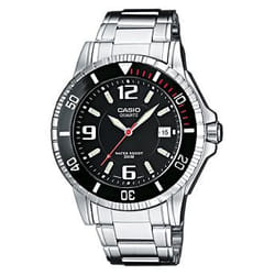 Casio MTD-1053D-1AVES montre Montre bracelet Mâle Quartz Acier inoxydable