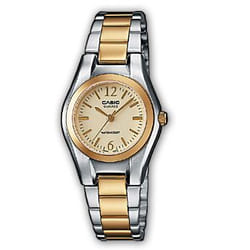 Casio LTP-1280SG-9AEF montre Montre bracelet Femelle métallique clair
