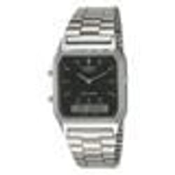 Montre - CASIO - AQ-230A-1DMQ - Vintage - Acier - Digital - Étanchéité 3 Atm