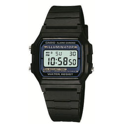Montre Casio Casio Collection Pour Hommes en Noir - F-105W-1AWYEF