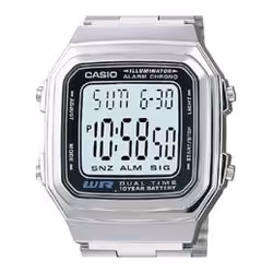 Casio A178WA-1ADF, Imperméable, Électronique