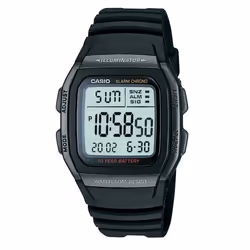 Montre - Casio - W96H-1BV - Quartz - Digital - Résine Noir