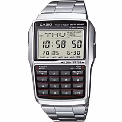 Casio Montre Homme DATABANK CALCULATOR STEEL