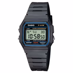 CASIO Montre Quartz F91W-1YER