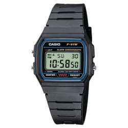 CASIO Montre Quartz F91W-1YER