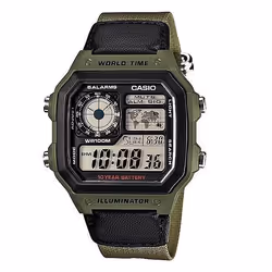 Montre - CASIO - AE-1200WHB-3BVDF - Digital - Résine - Étanchéité 5 Atm
